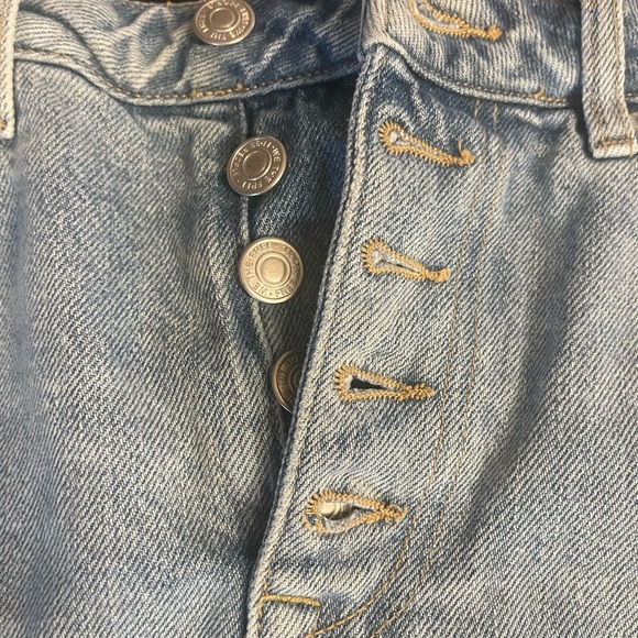 We the free denim skirt - Picture 3 of 4
